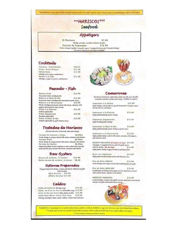 Ruby's Mexican Grill & Cantina - Albertville, AL menu_pic