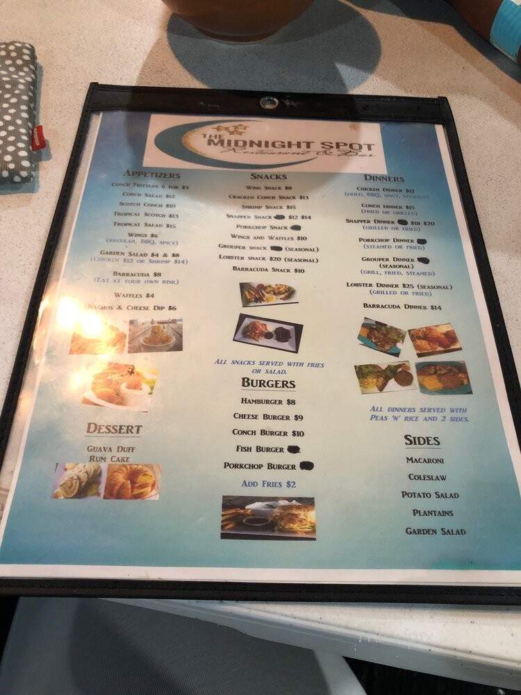Mckenzies Fresh Fish and Conch - Nassau, FL menu_pic