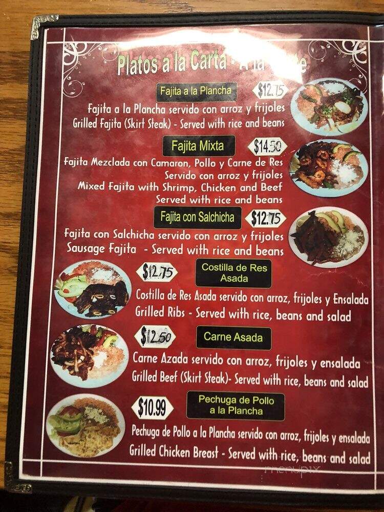 El Limon - Baton Rouge, LA menu_pic