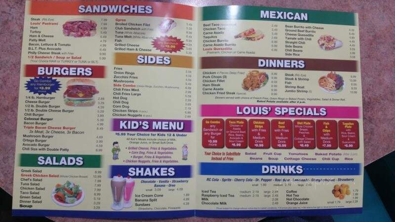 Louis Burgers - Lancaster, CA menu_pic