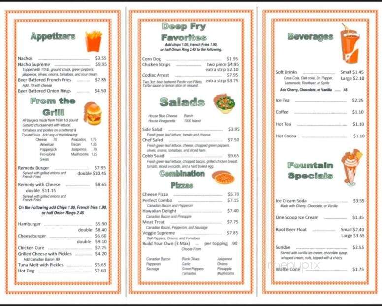 Remedies At Bi-Rite Drug - Rock Springs, WY menu_pic