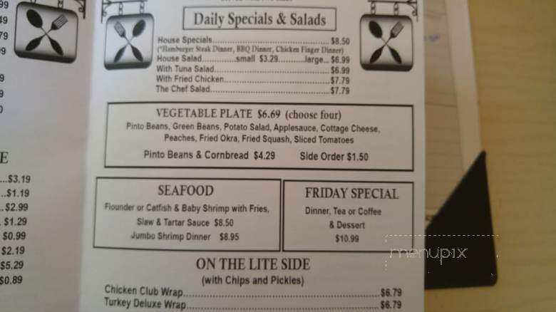 Breakfast Shoppe - Swannanoa, NC menu_pic