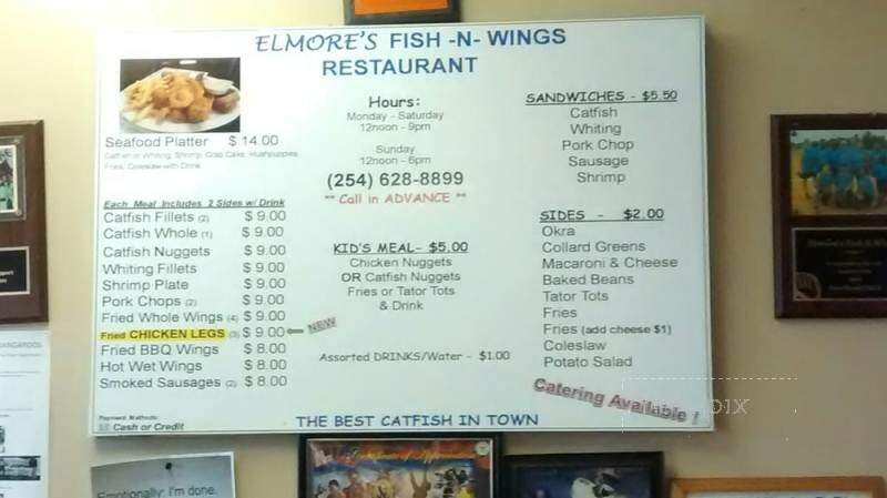 Elmore's Fish & Wings - Killeen, TX