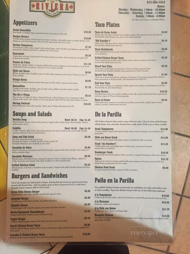 Riviera Restaurant - El Paso, TX