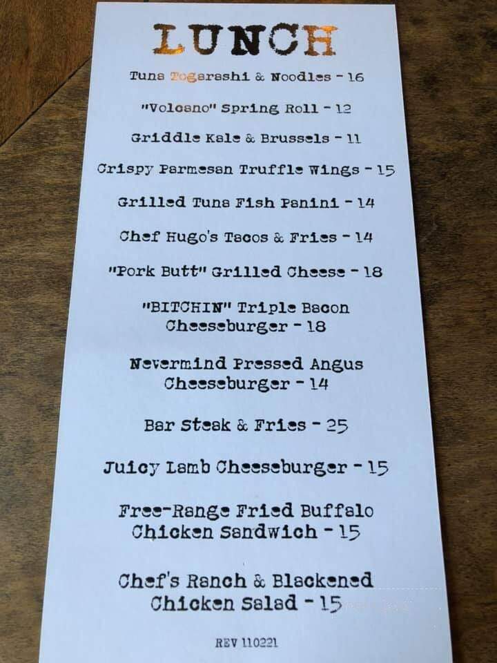 Nevermind Awesome Bar & Eatery - Cape Coral, FL menu_pic