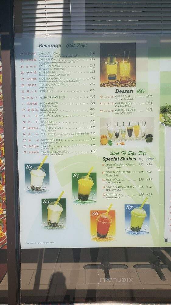 Thanh Loi Noodles - Salinas, CA menu_pic