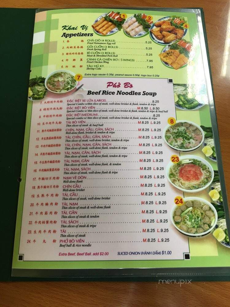 Thanh Loi Noodles - Salinas, CA menu_pic
