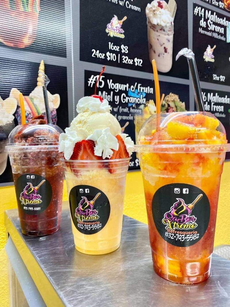 Sabor Xtremo refresqueria - New Caney, TX menu_pic
