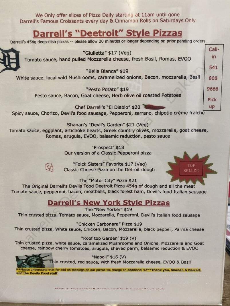 Darrell's Devils Food - Coos Bay, OR menu_pic
