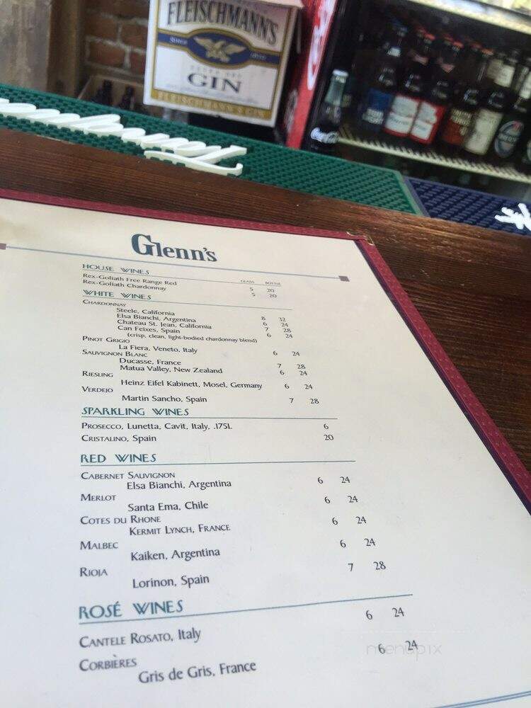 Glenn's - Livingston, MT menu_pic
