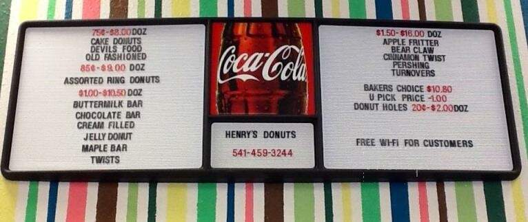 Henry's Donuts - Sutherlin, OR