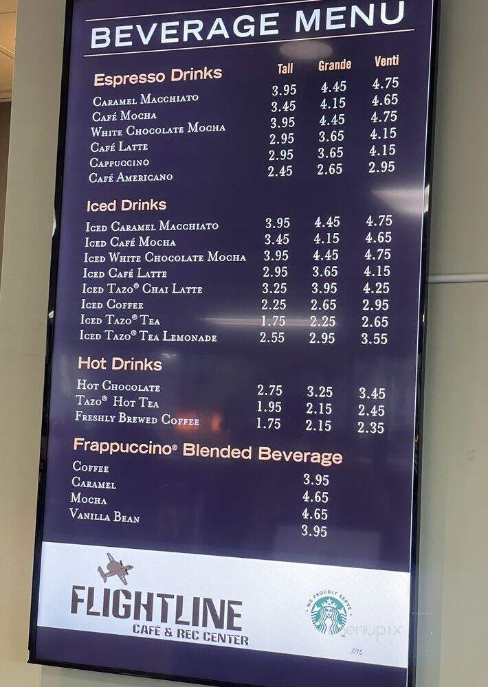 Flightline Cafe - Ventura, CA menu_pic
