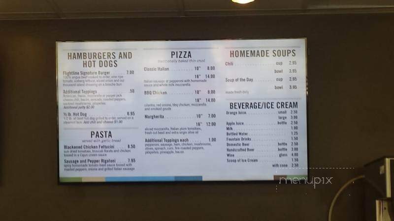 Flightline Cafe - Ventura, CA menu_pic