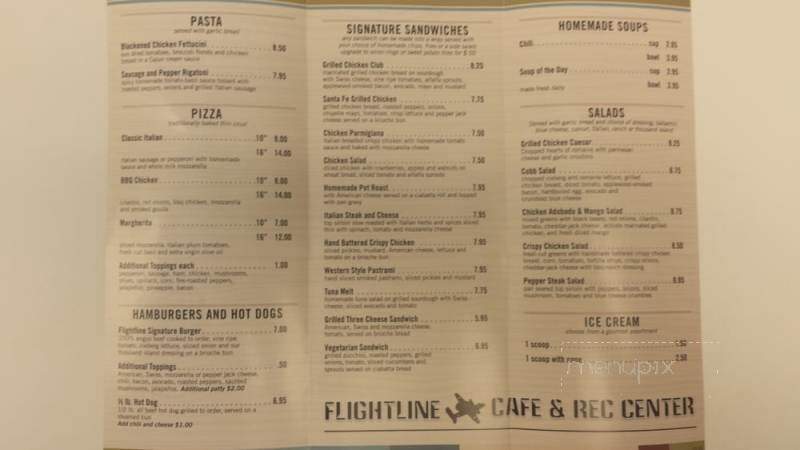 Flightline Cafe - Ventura, CA menu_pic