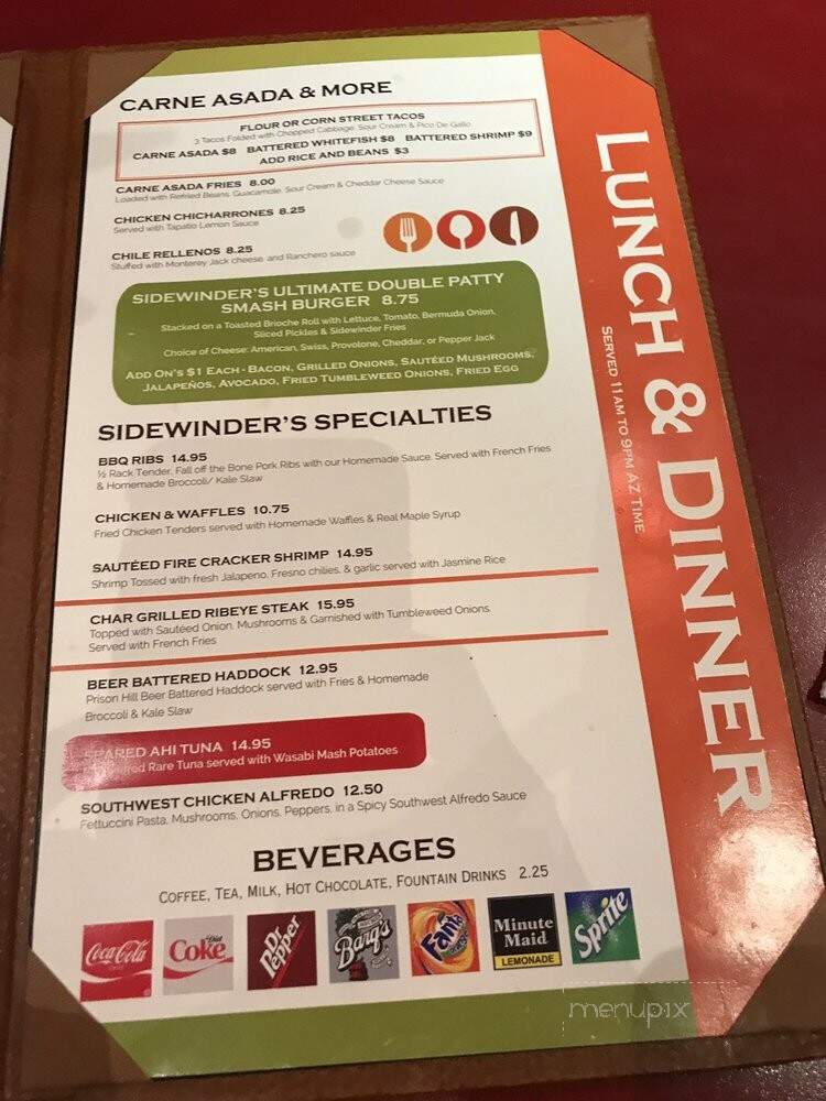 Sidewinders Bar and Grill - Winterhaven, CA