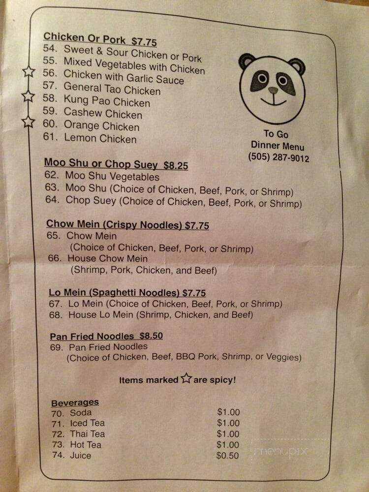 Tasty Kitchen Chinese Restaurant - Grants, NM