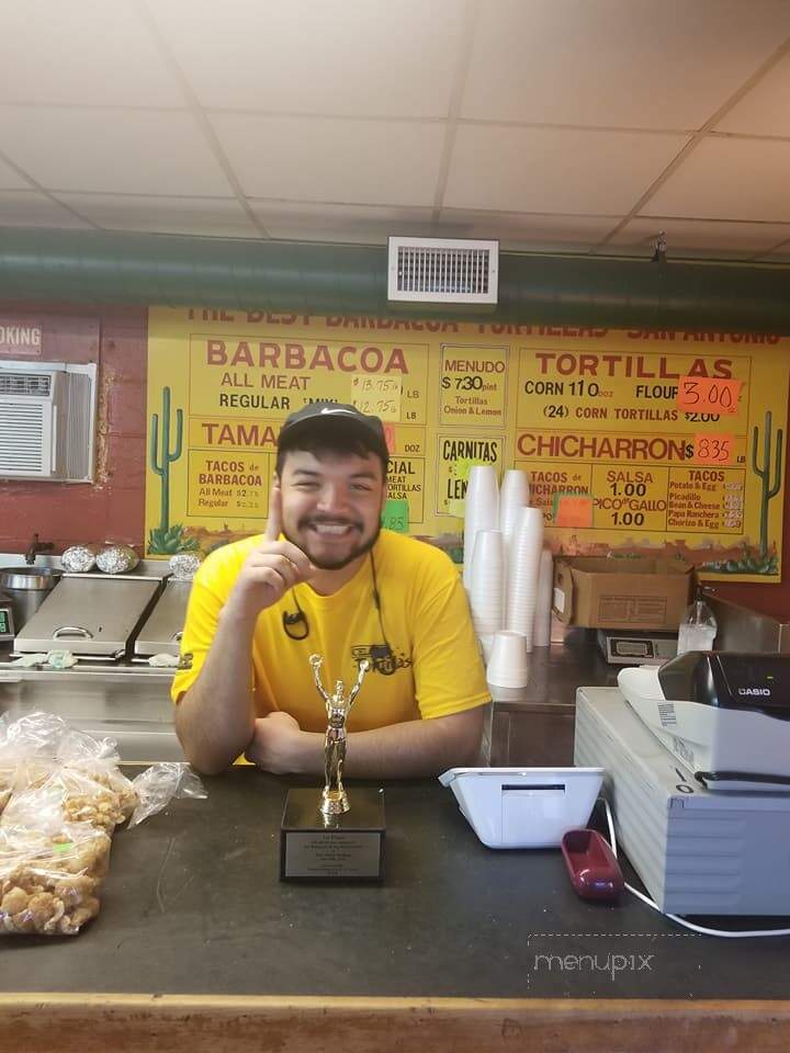 Celorio - San Antonio, TX menu_pic