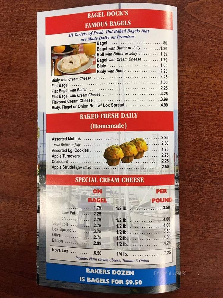 Bagel Dock - Freeport, NY menu_pic