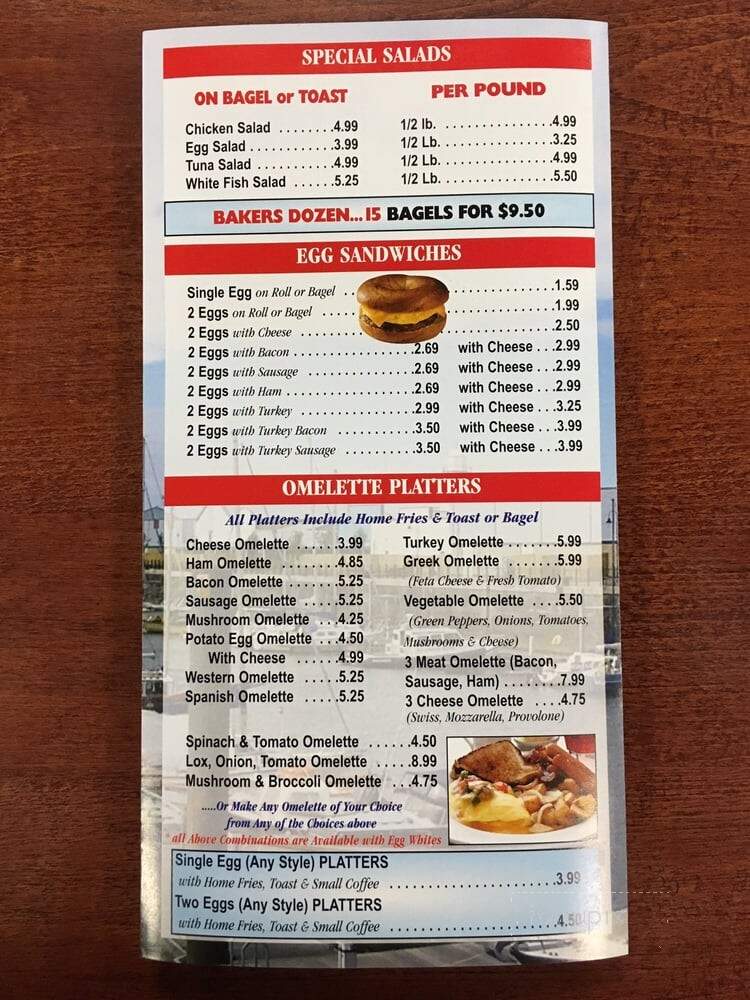 Bagel Dock - Freeport, NY menu_pic