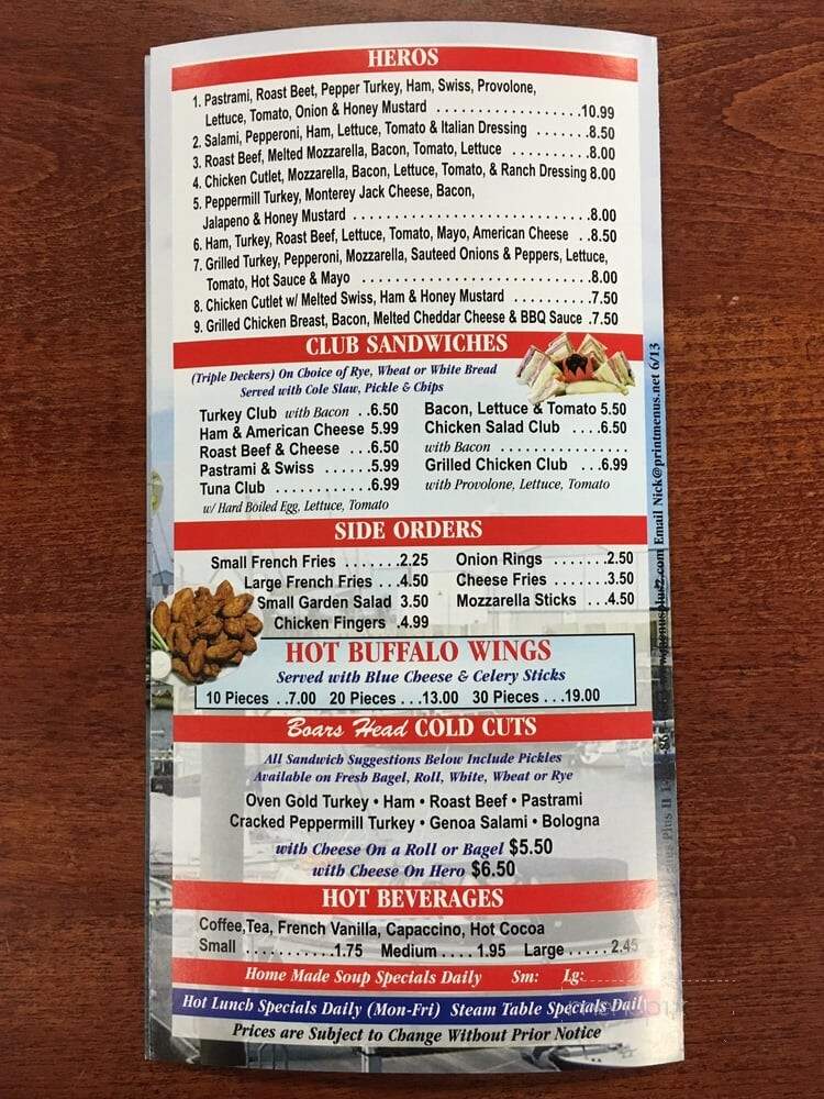 Bagel Dock - Freeport, NY menu_pic