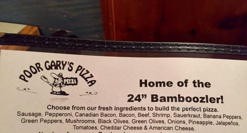 Poor Gary's Pizza At-Vermilion - Tower, MN menu_pic