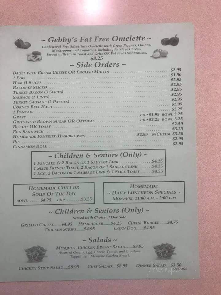 Gebby's Family Restaurant - Peoria Heights, IL