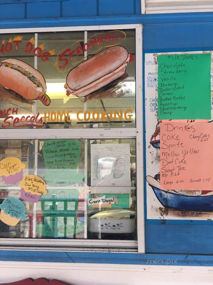 Blue Castle Cafe - Hyden, KY menu_pic