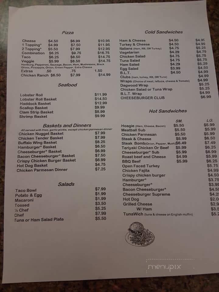 Nettie's - Hartland, ME menu_pic