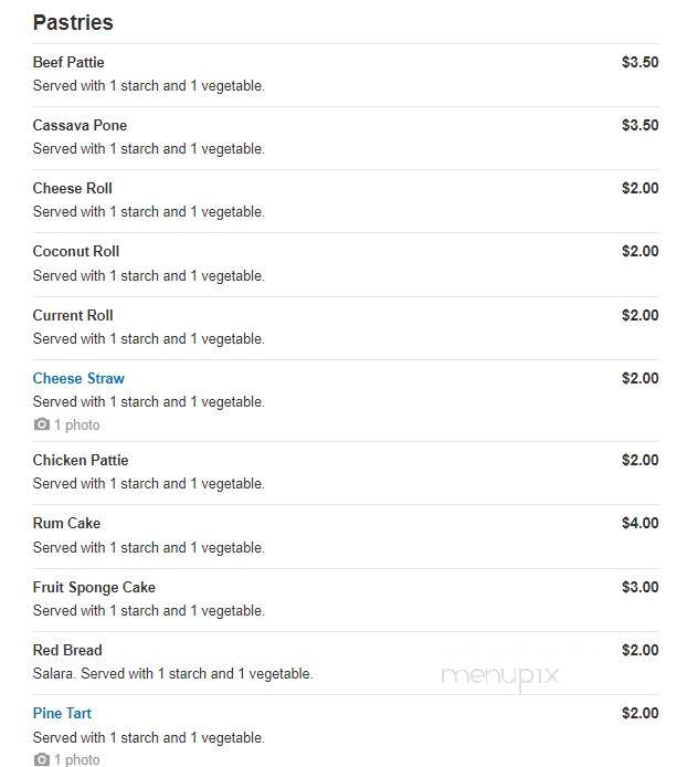 Y & J Intl Cuisine - East Orange, NJ menu_pic