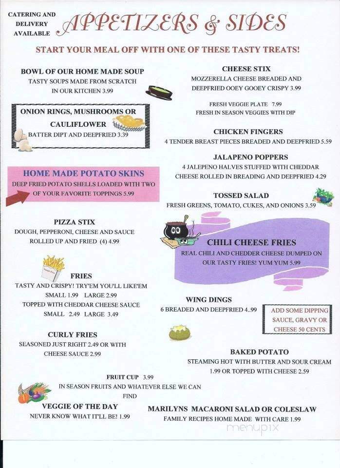 Marlos Place - Saint Marys, PA menu_pic