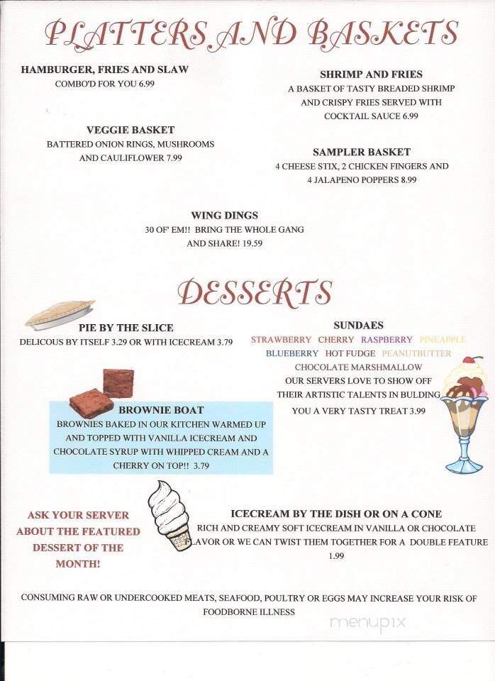 Marlos Place - Saint Marys, PA menu_pic