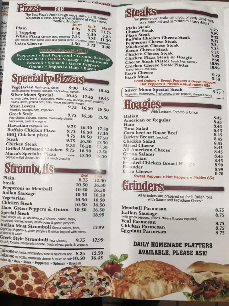 Silvermoon Pizzeria Restaurant - Abington, PA