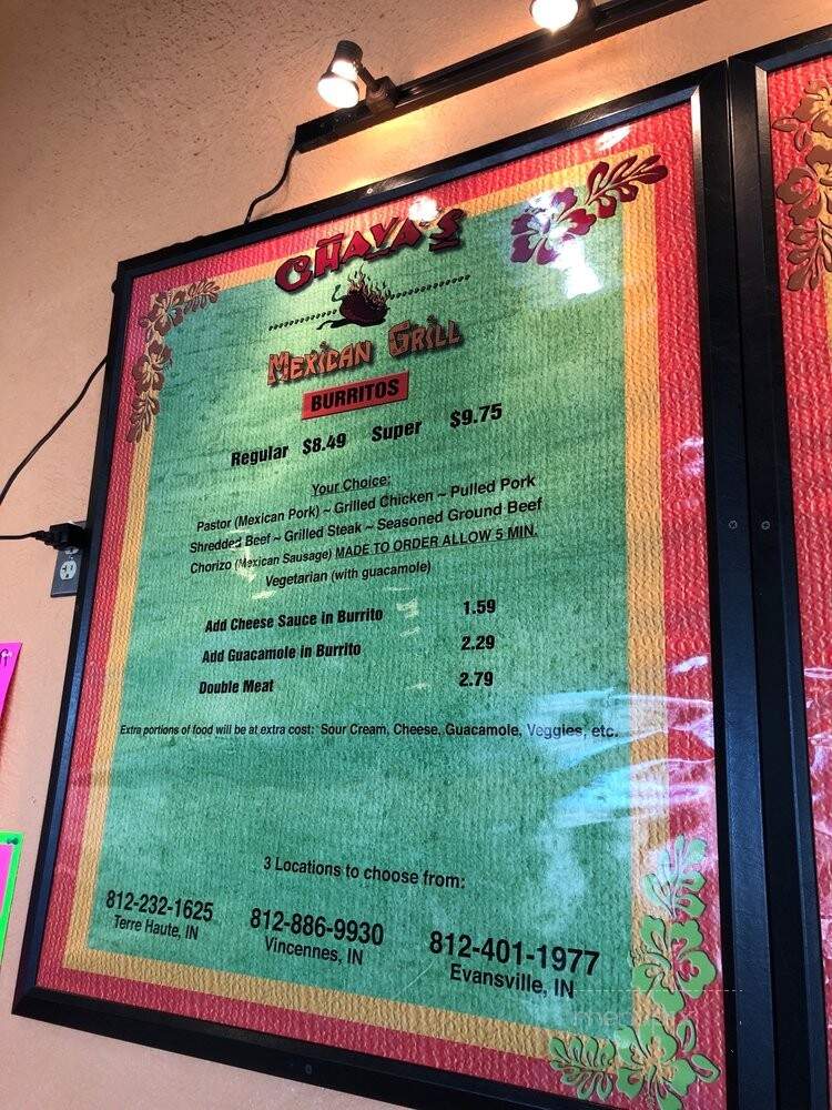 Chava's Mexican Grill - Muncie, IN