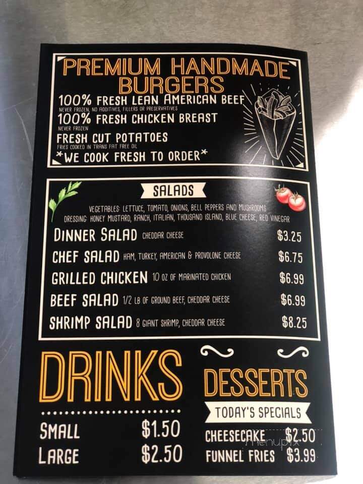 Porky's Burgers & Wings - Mesquite, TX menu_pic