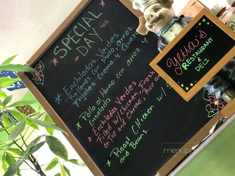 Yetla's Restaurant & Deli - Cedar Grove, NJ menu_pic