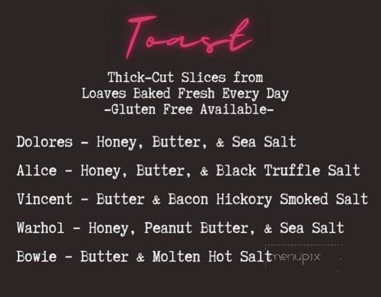 Stardust Art & Coffee House - Lake Jackson, TX menu_pic