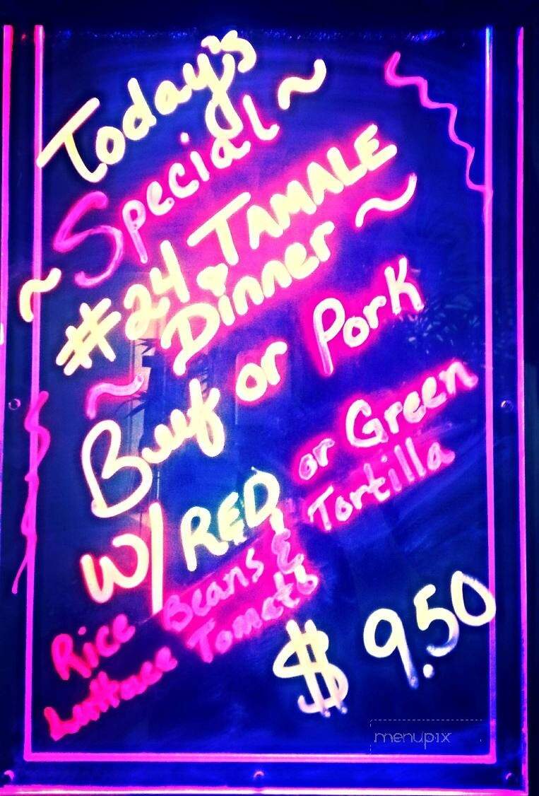 El Tapatio Dos - Sheridan, WY menu_pic