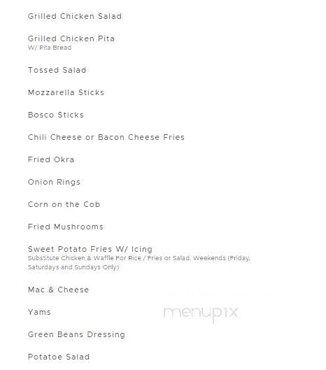 Larry's - Detroit, MI menu_pic