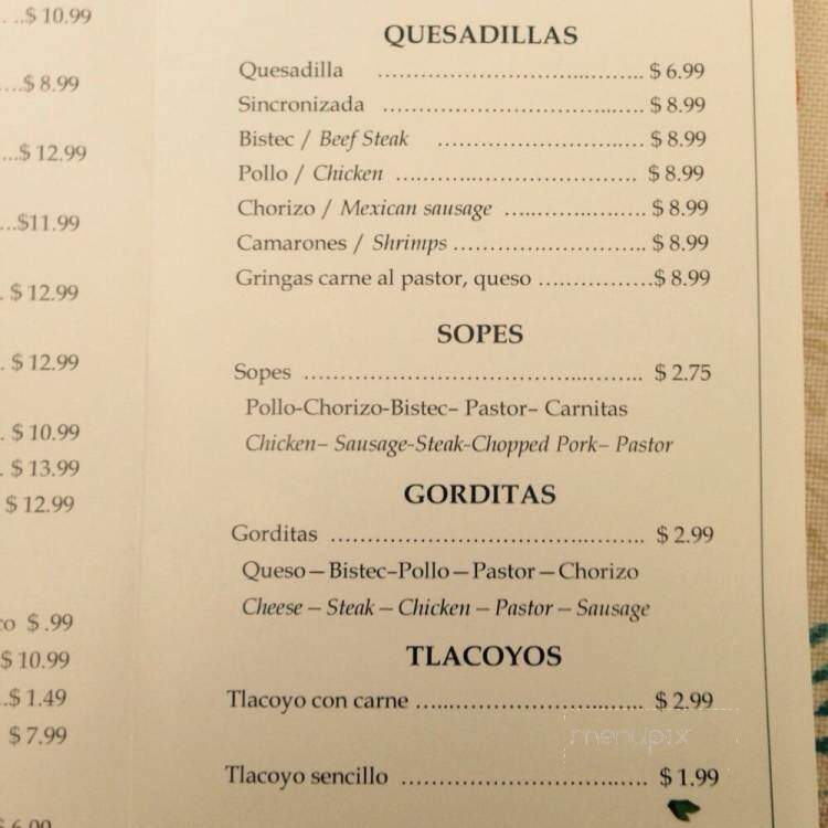 Los Amigos Taqueria Y Tienda - Largo, FL menu_pic