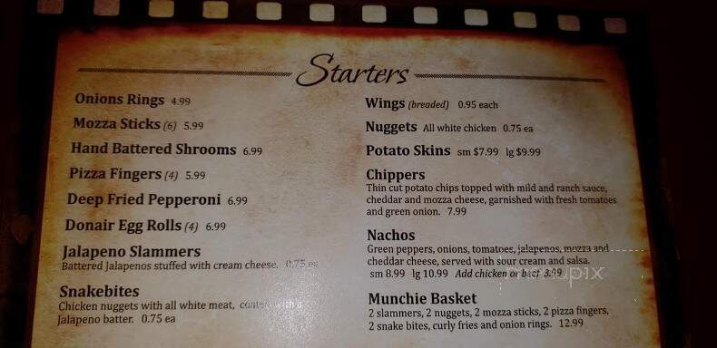 Teazers Kitchen - Amherst, NS menu_pic