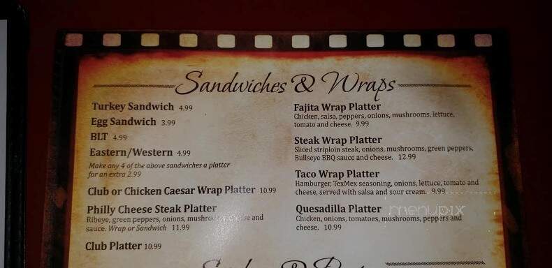 Teazers Kitchen - Amherst, NS menu_pic