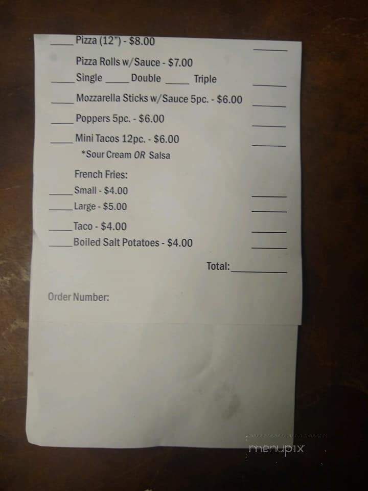 Cook's Bar & Grill - Buffalo, NY menu_pic