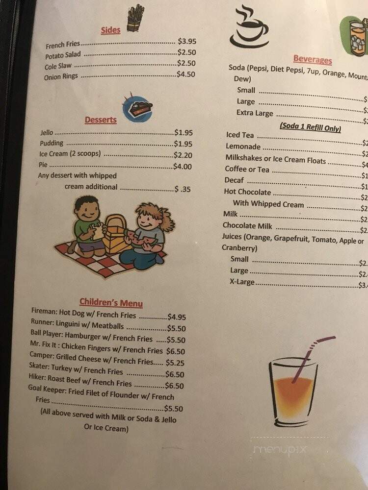 Felicia's Little Diner - Walden, NY menu_pic
