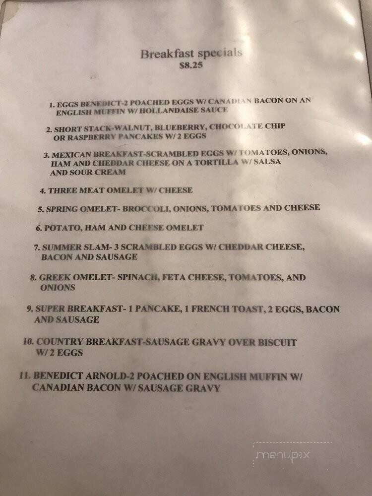Felicia's Little Diner - Walden, NY menu_pic