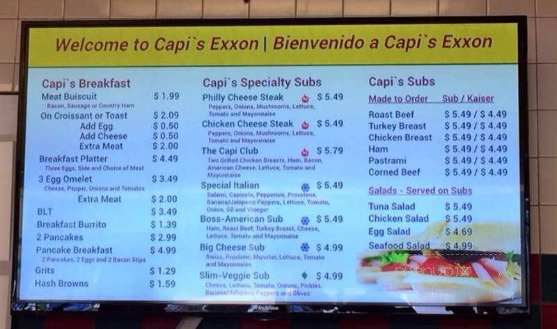Capi's Exxon Deli & Bakery - Cary, NC