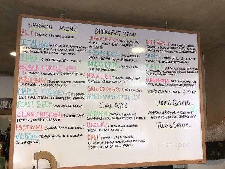 Bagel Express on Broadway - Providence, RI menu_pic