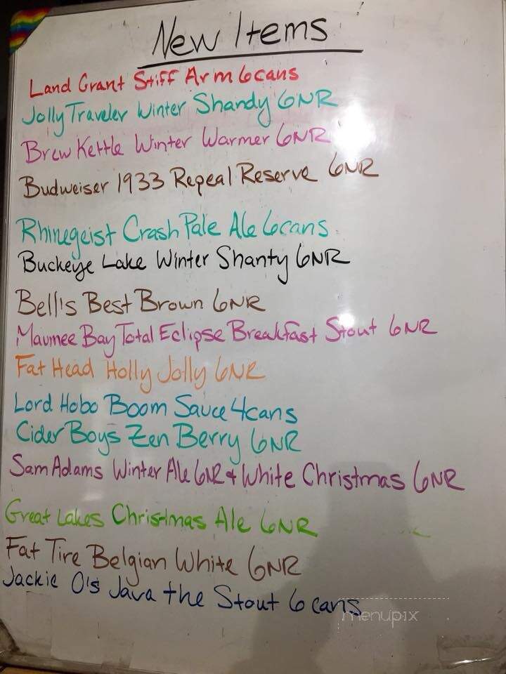 Red Eye Express - Newark, OH menu_pic