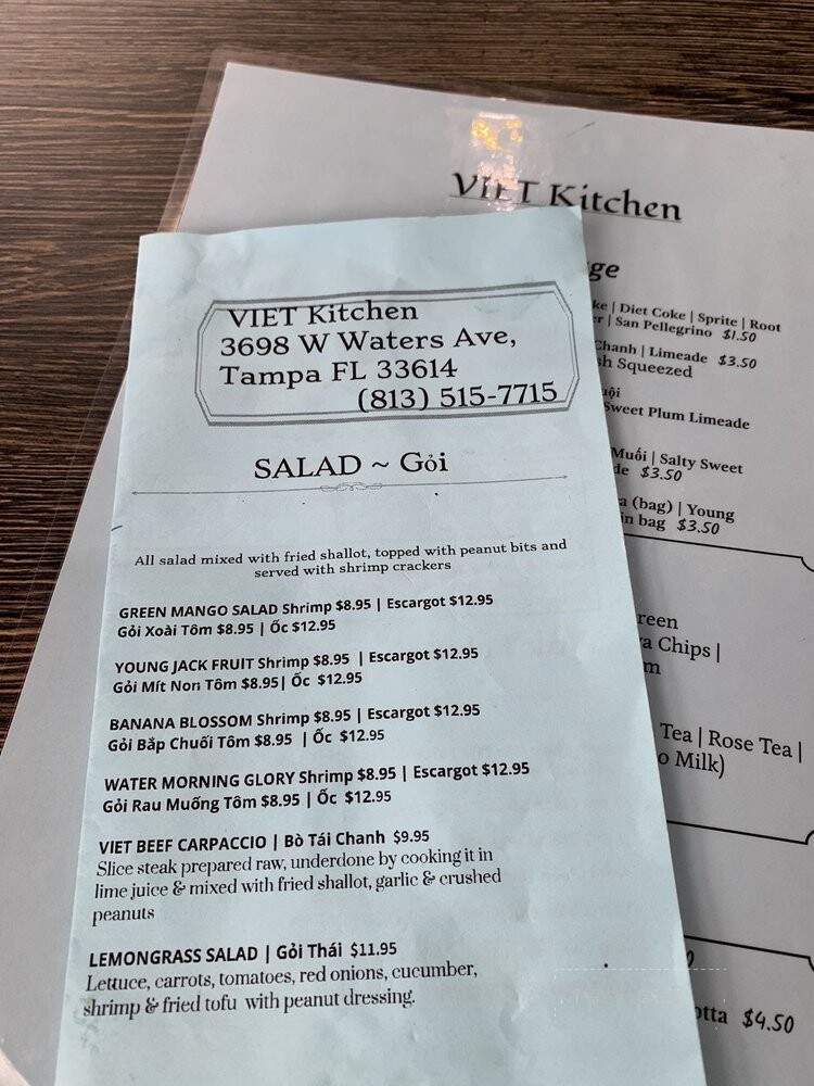 Viet Kitchen - Tampa, FL