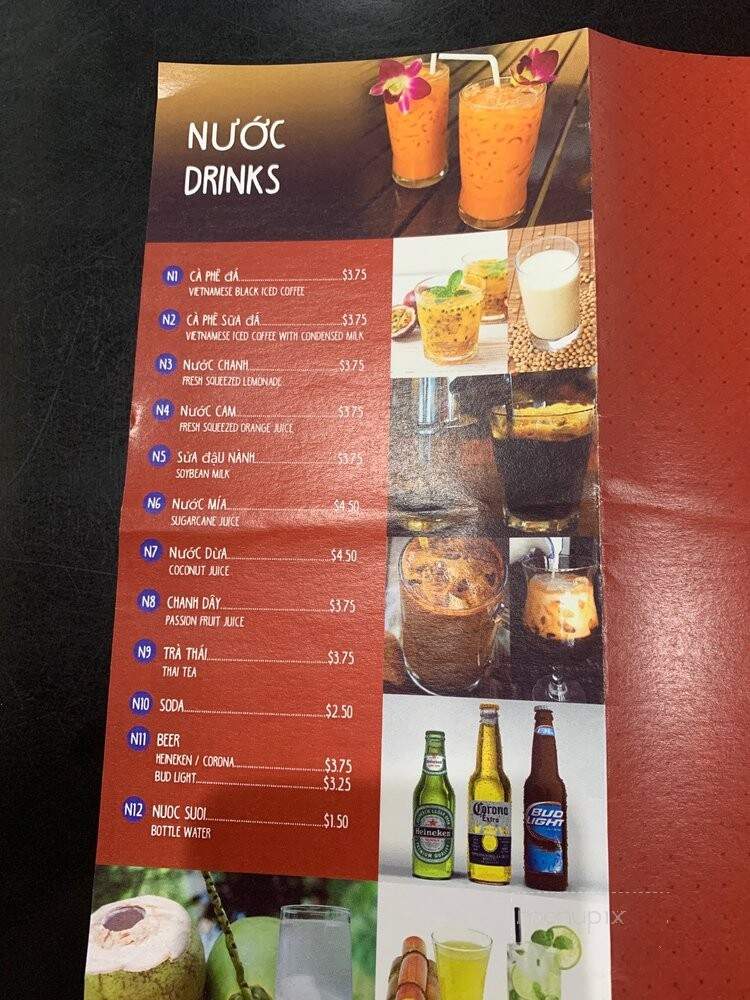 Pho Lyfe - Santa Clara, CA menu_pic