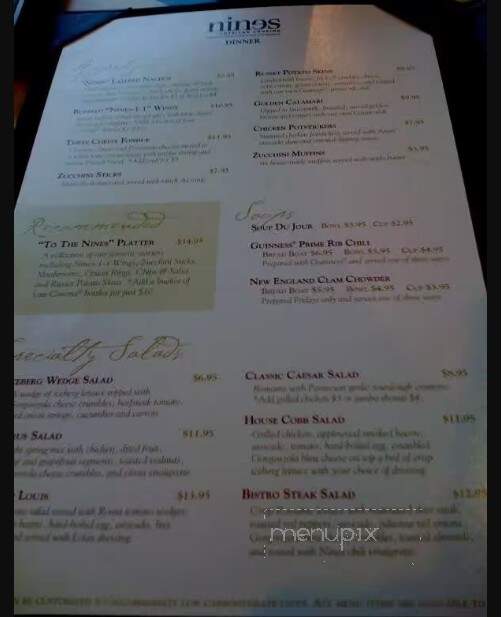 The Nines - Brentwood, CA menu_pic